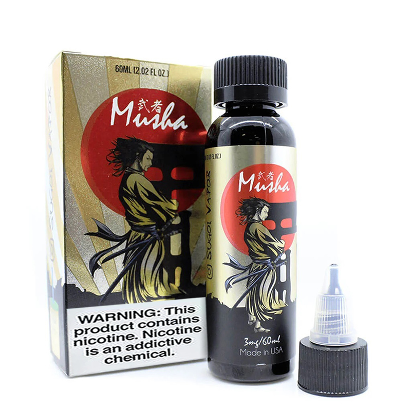 Sugoi Vapor Musha E-Juice 60ml 0mg