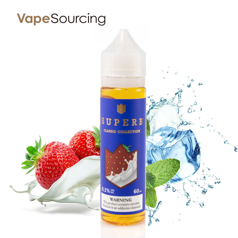 Superb Classic Collection Strawberry Milk E-Juice ...