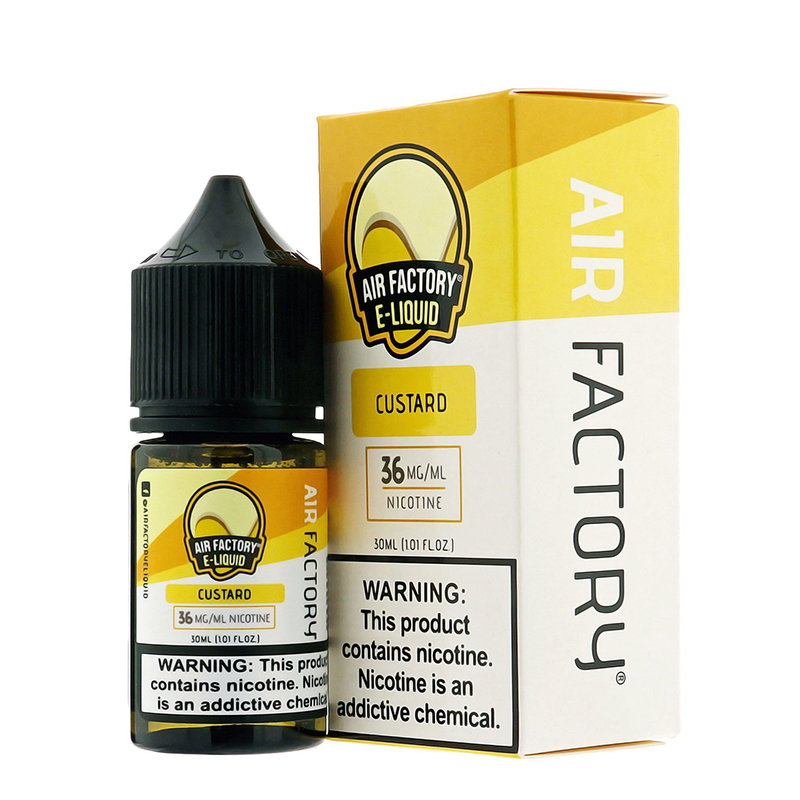 Air Factory Salts Custard E-juice 30ml