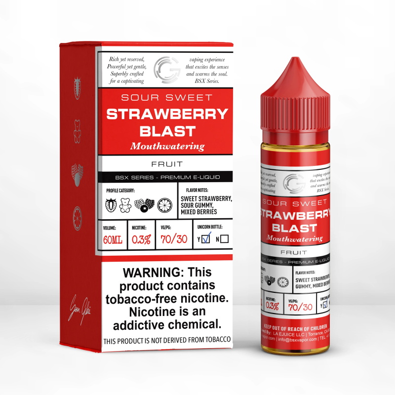 Glas Vapor STRAWBERRY BLAST - BASIX SERIES 60ml