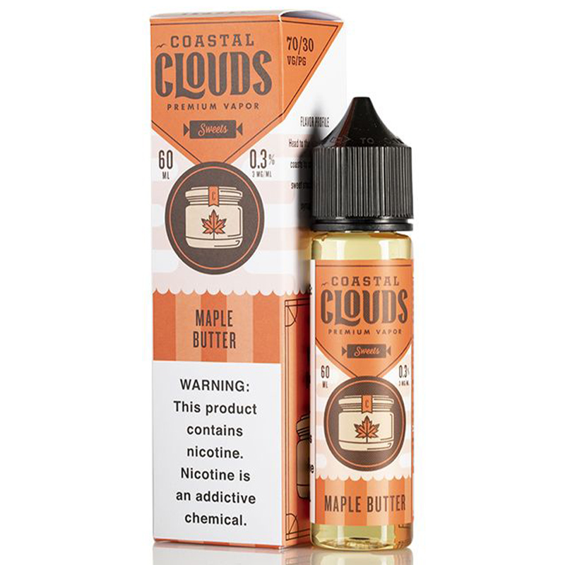 Coastal Clouds Sweets Maple Butter E-juice 60ml