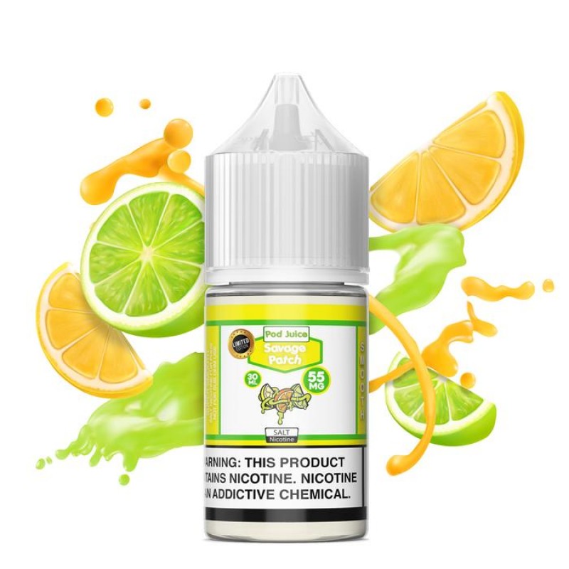 Pod Juice Salts Series Savage Patch E-juice 30mL