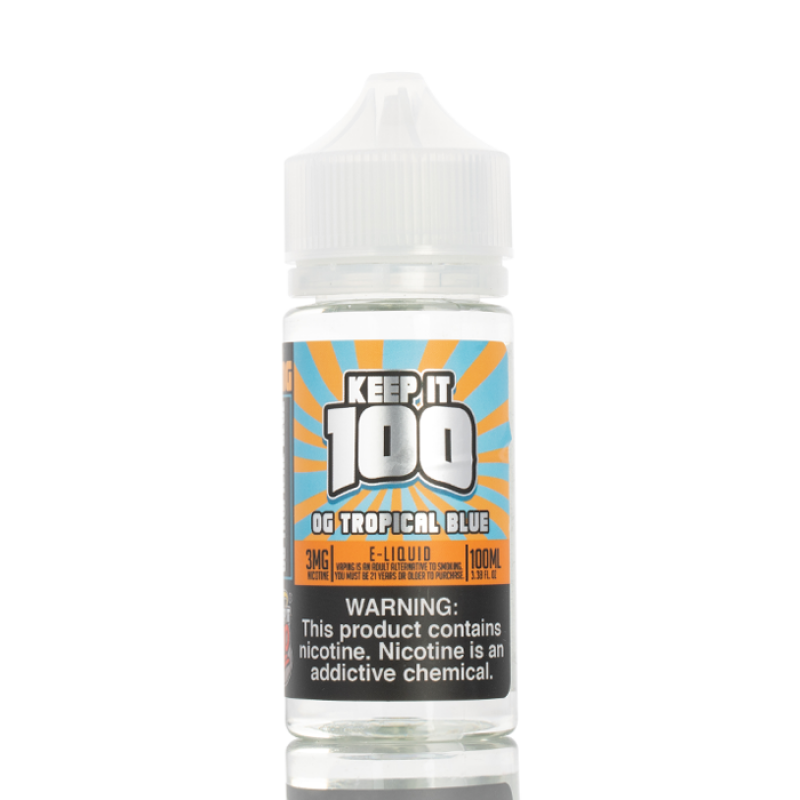 Keep It 100 OG Tropical Blue E-juice 100ml