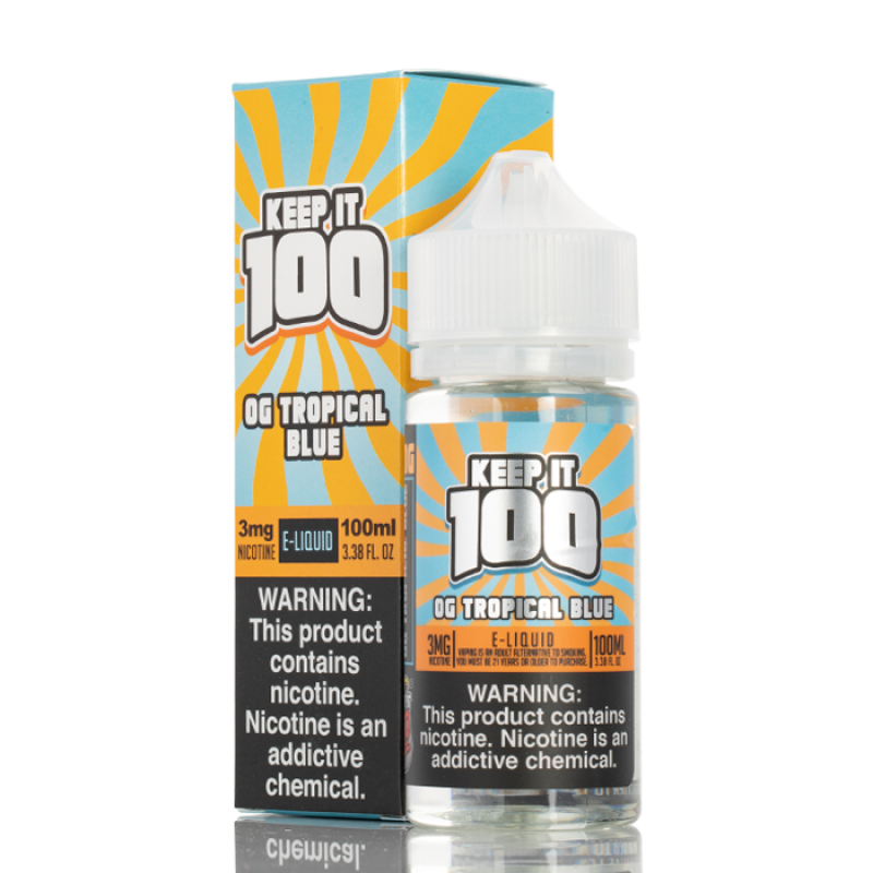 Keep It 100 OG Tropical Blue E-juice 100ml