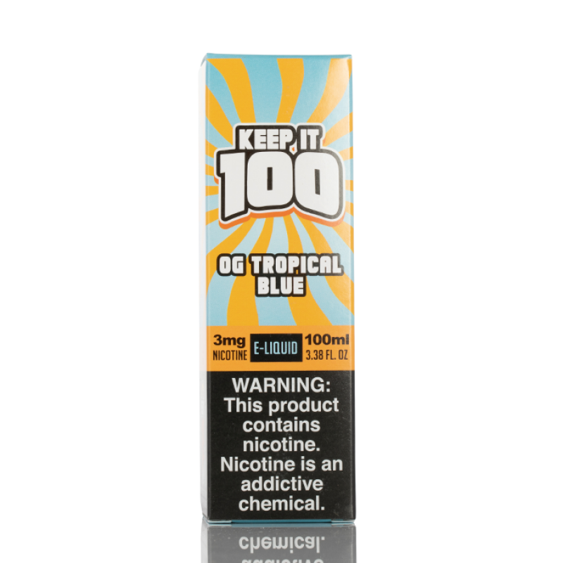 Keep It 100 OG Tropical Blue E-juice 100ml
