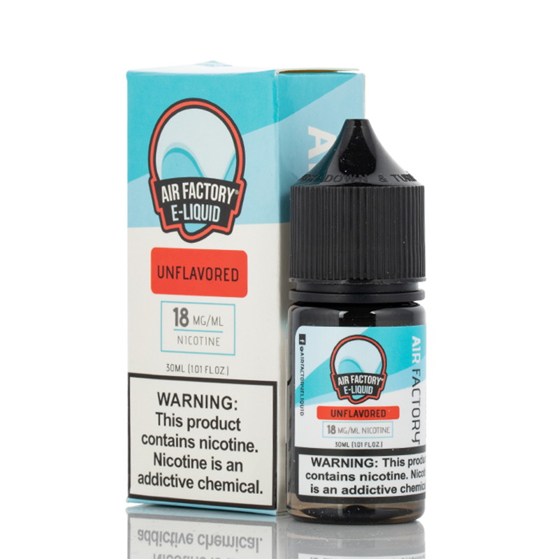 Air Factory Salts Unflavored E-juice 30ml