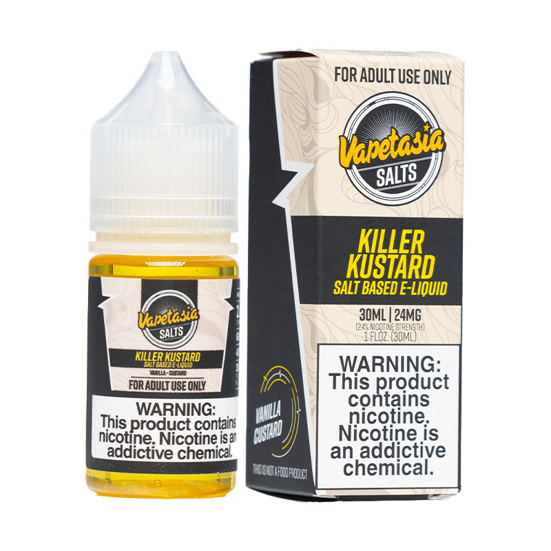 Vapetasia Salts Vanilla Killer Kustard E-juice 30m...