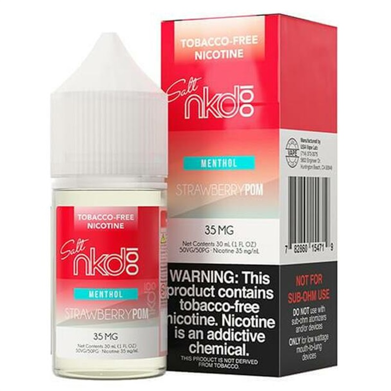 Naked Tobacco Free Nicotine Salt Series Strawberry...