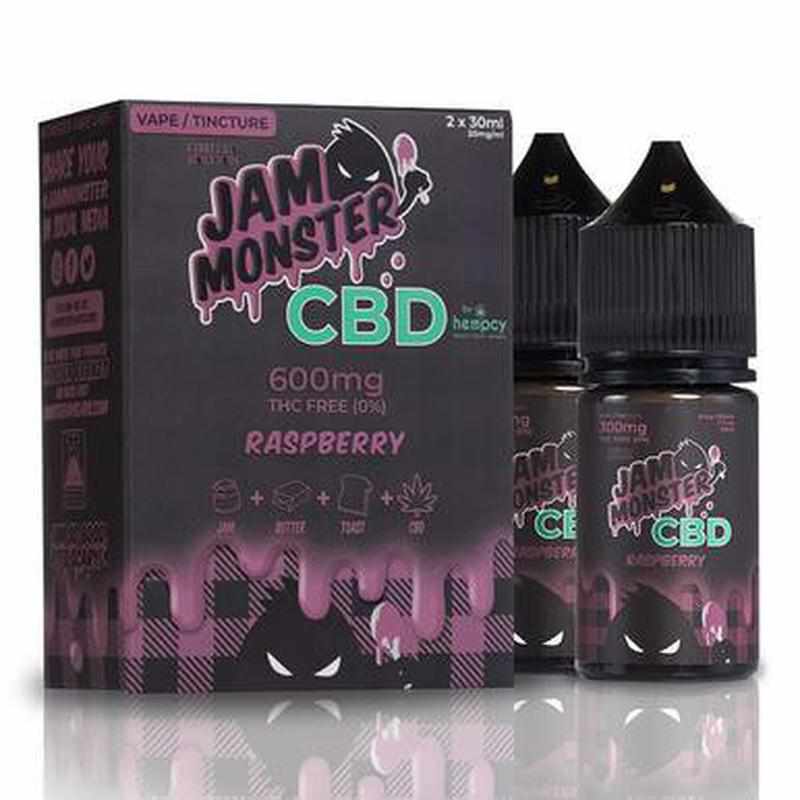 Jam Monster Raspberry CBD E-juice 60ml