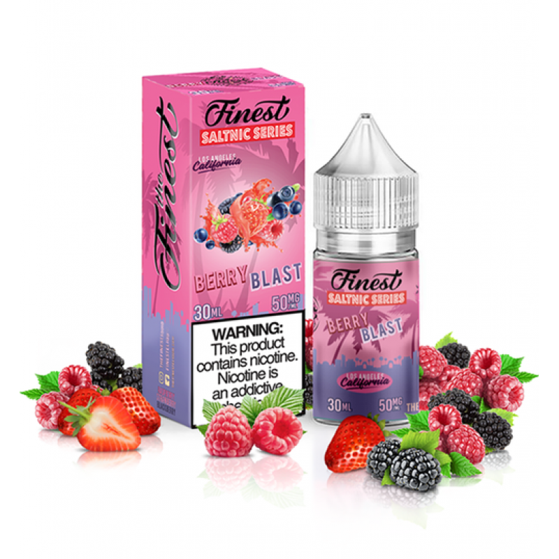The Finest SaltNic Berry Blast E-juice 30ml