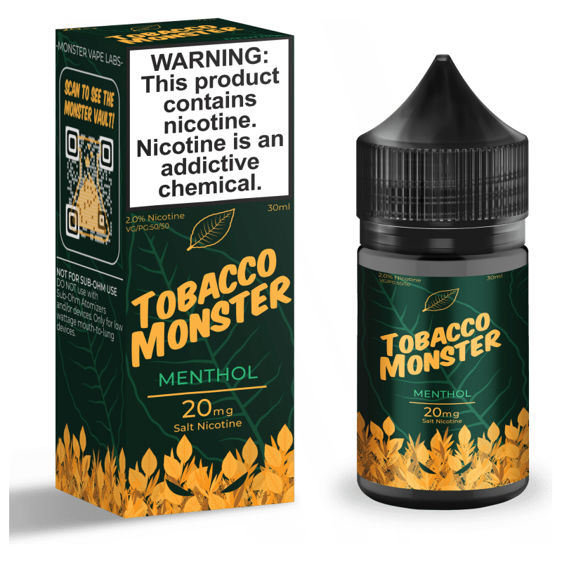 Tobacco Monster Salt Menthol E-juice 30ml