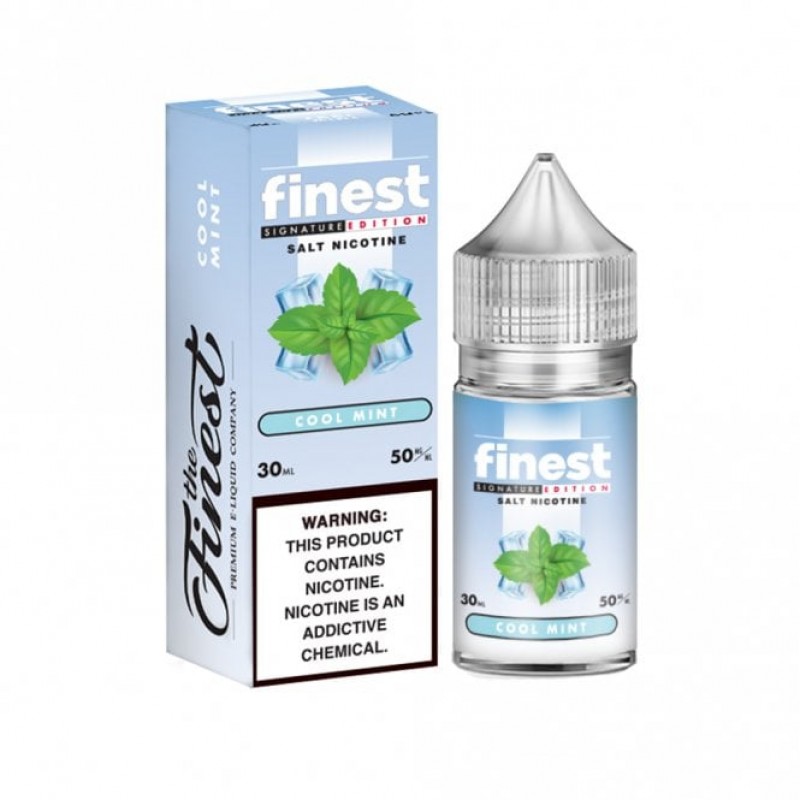 The Finest SaltNic Series Cool Mint E-juice 30ml