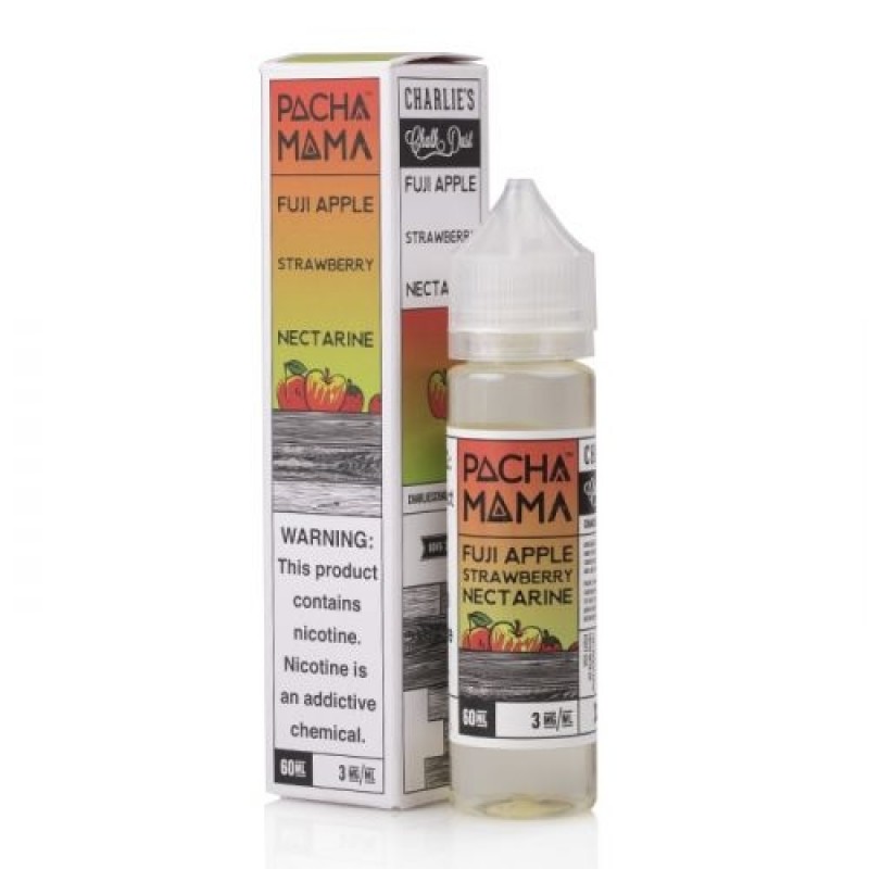 Pachamama Fuji Apple Strawberry Nectarine E-juice ...