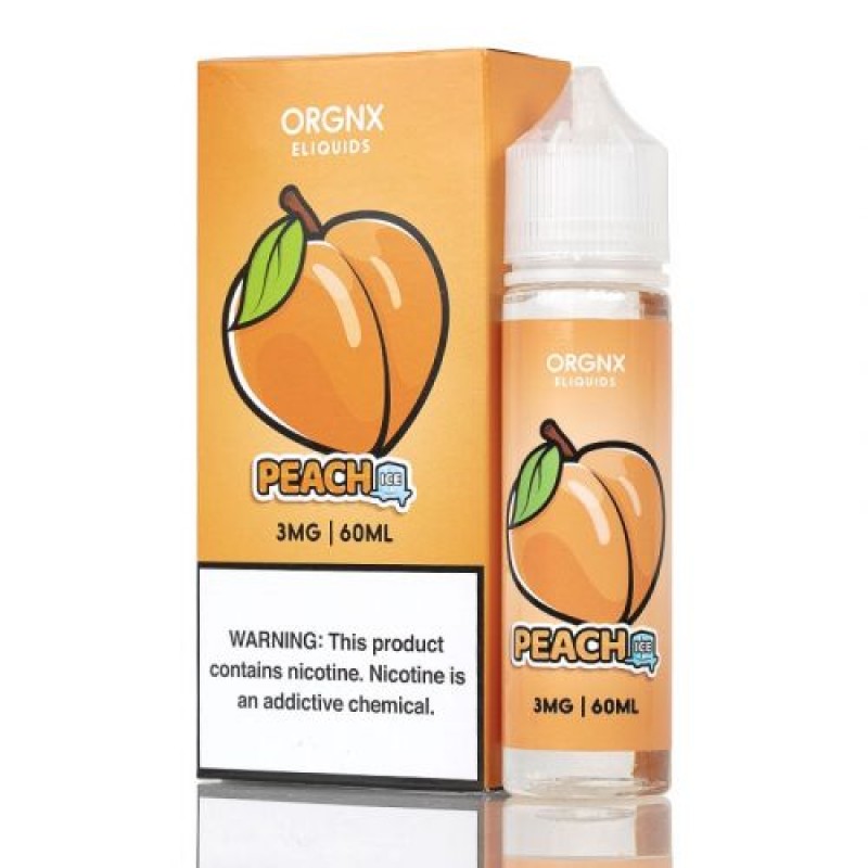 Orgnx Eliquids Peach Ice E-Juice 60ml