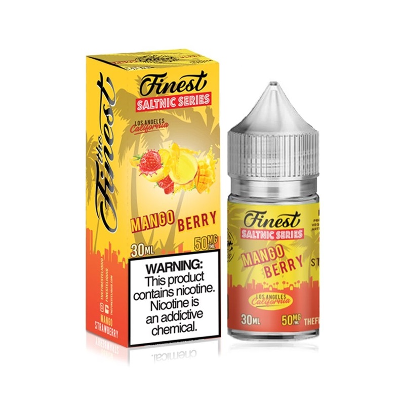 The Finest SaltNic Mango Berry E-juice 30ml