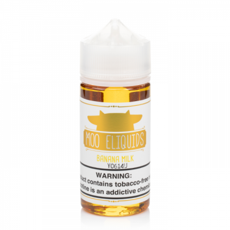 Moo E-liquids Banana Milk E-juice 100ml