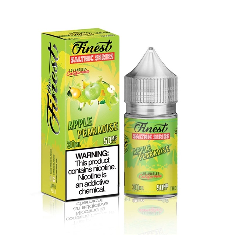 The Finest SaltNic Apple Pearadise E-juice 30ml