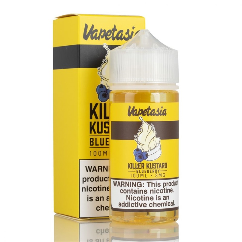 Vapetasia Killer Kustard Blueberry E-juice 100ml