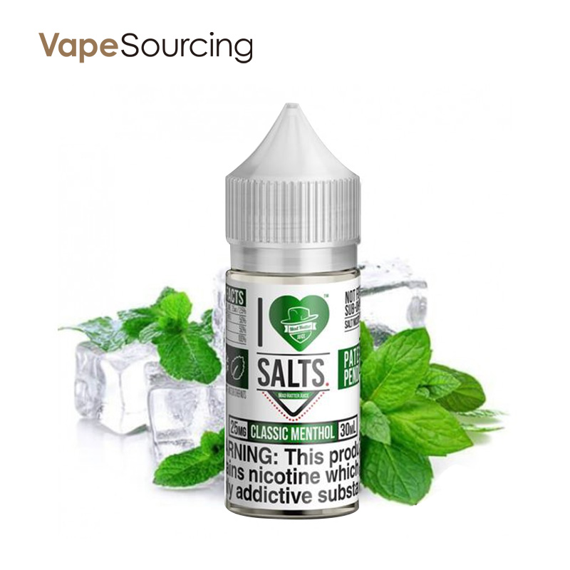 I Love Salts Classic Menthol E-juice 30ml