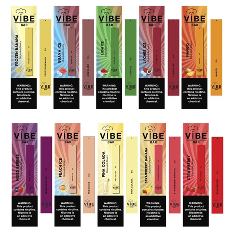 Vibe Bar Disposable Vape Device 300 Puffs 280mAh<s...