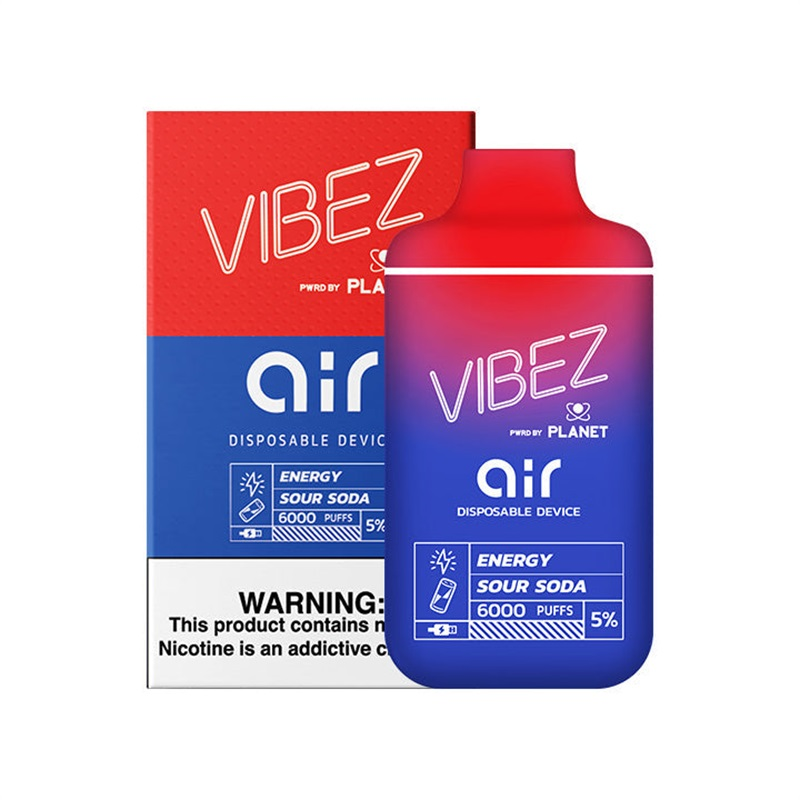 Vibez Air Rechargeable Disposable 6000 Puffs 11ml