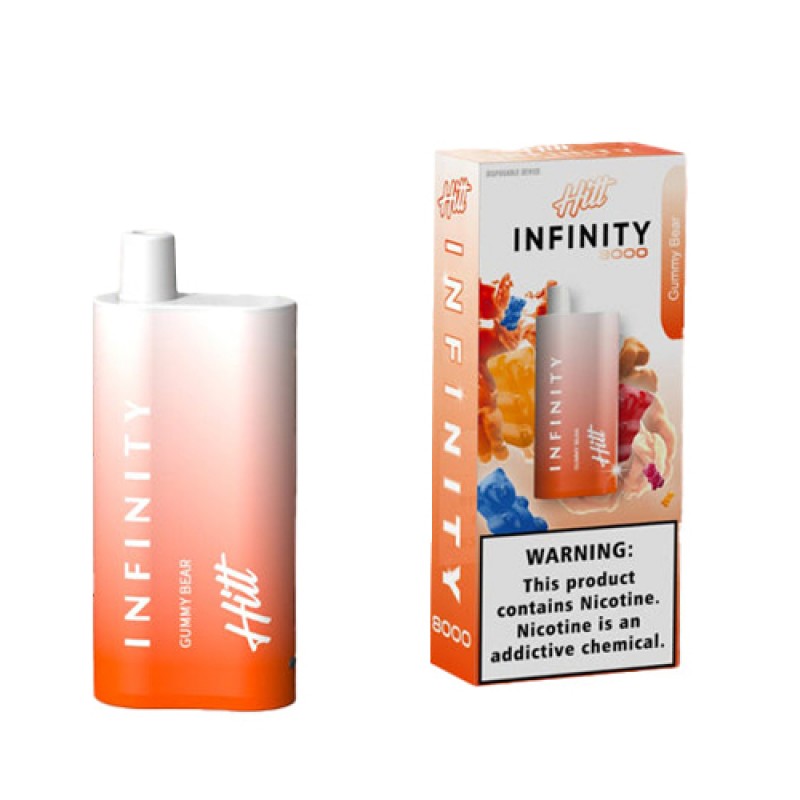 Hitt Infinity Rechargeable Disposable Kit 8000 Puffs 20ml