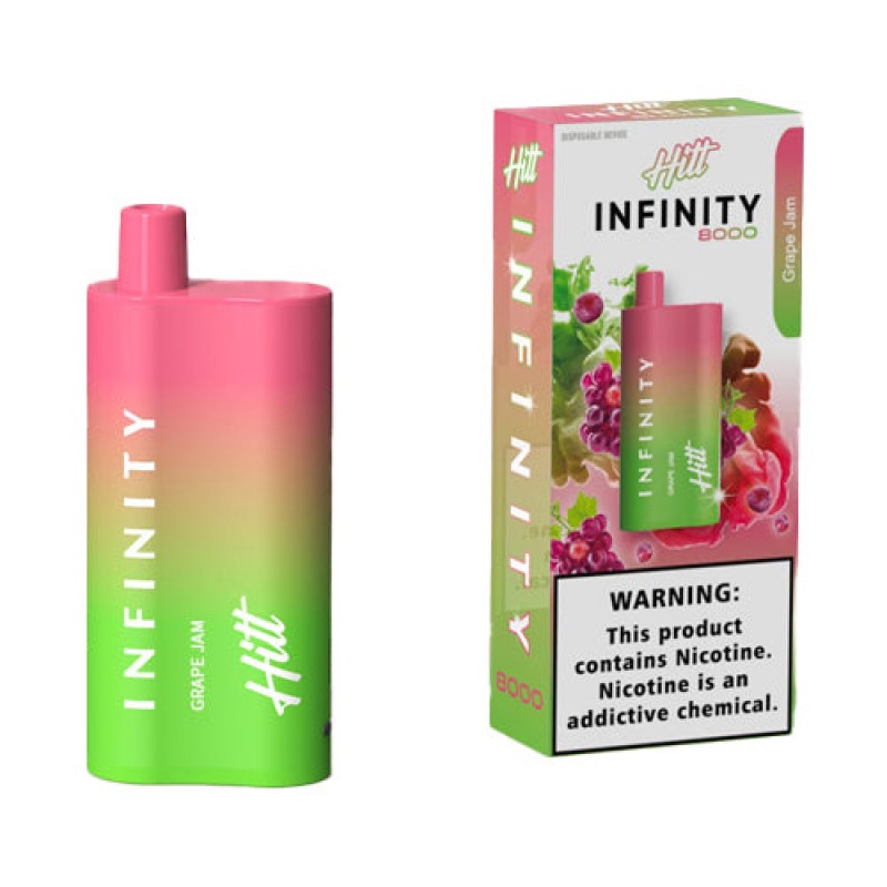 Hitt Infinity Rechargeable Disposable Kit 8000 Puffs 20ml