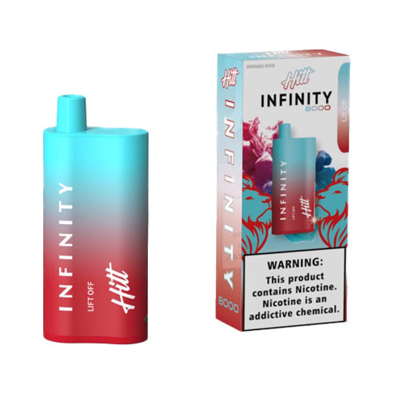 Hitt Infinity Rechargeable Disposable Kit 8000 Puffs 20ml