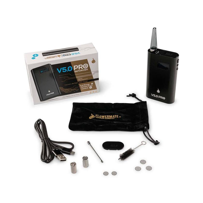 Flowermate V5.0s Pro Dry Herb Vaporizer Kit 2600mAh