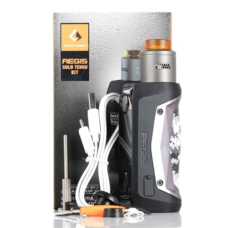 Geekvape Aegis Solo Tengu Kit 100W with Tengu RDA