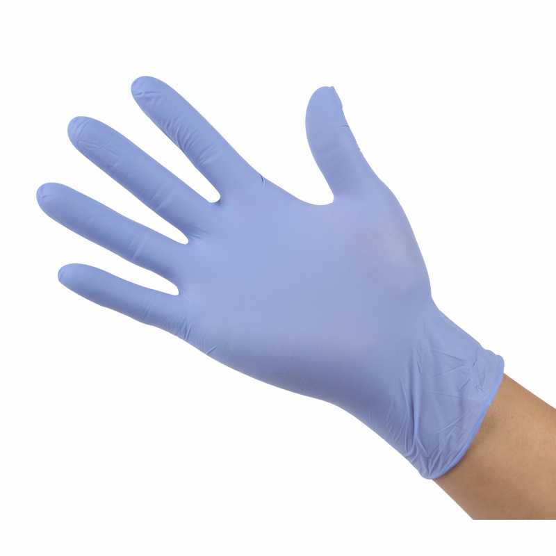 Disposable Multicolor Nitrile Rubber Gloves (100pc...