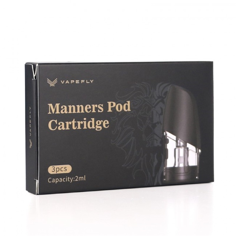 Vapefly Manners Replacement Pod Cartridge 2ml (3pcs/pack)