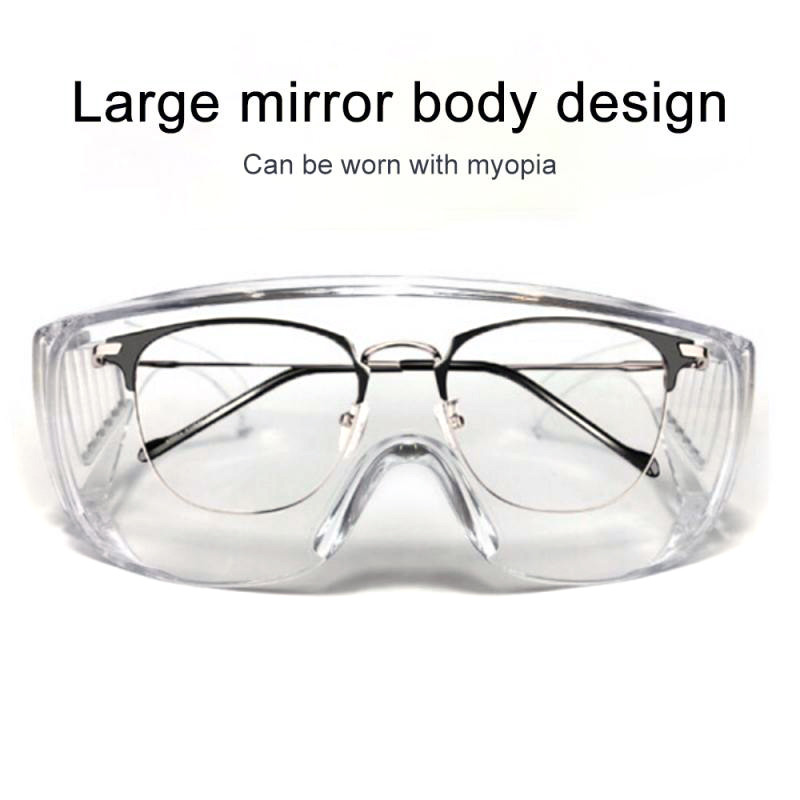 EVLIKES Transparent Anti-fog Protective Glasses