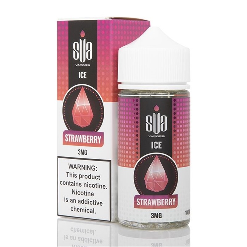 SUA Vapors Ice Strawberry E-juice 100ML