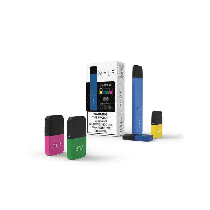 Mylé V4 Pod Kit 240mAh with Four Flavors Pods