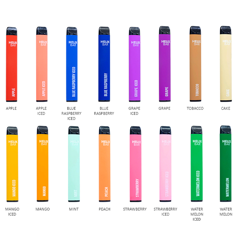 Helix Bar Disposable Vape Kit 600 Puffs 500mAh