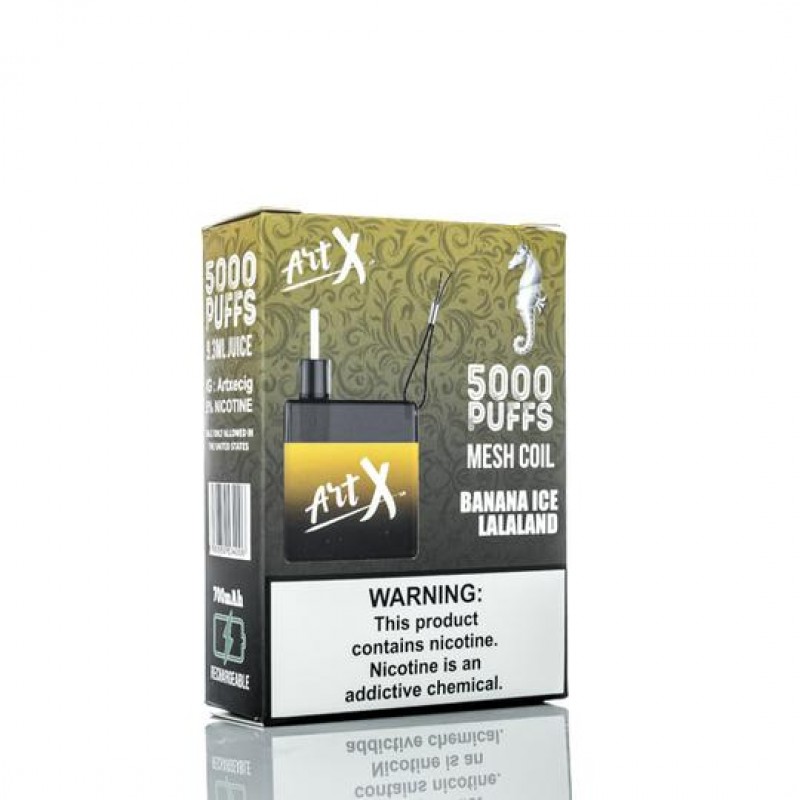 ART X Rechargeable Disposable Vape Kit 5000 Puffs 9.3ml