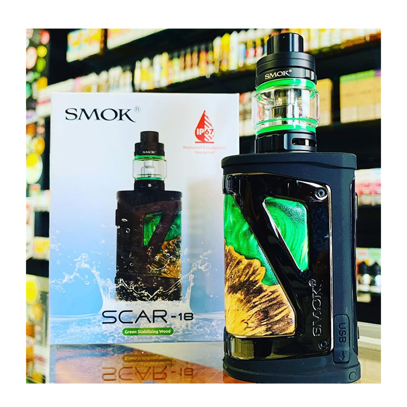 SMOK Scar-18 Kit 230W with TFV9 Tank