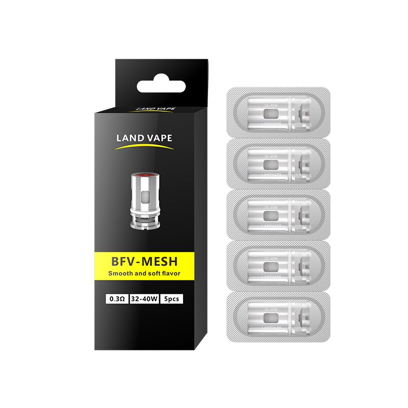 Land Vape BFV-MESH Coil (5pcs/pack)- Compatible wi...