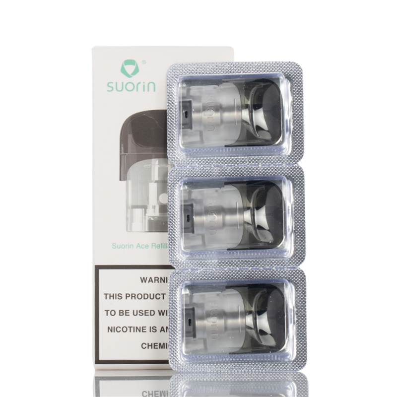 Suorin ACE Replacement Pods Cartridge 2ml with Coi...