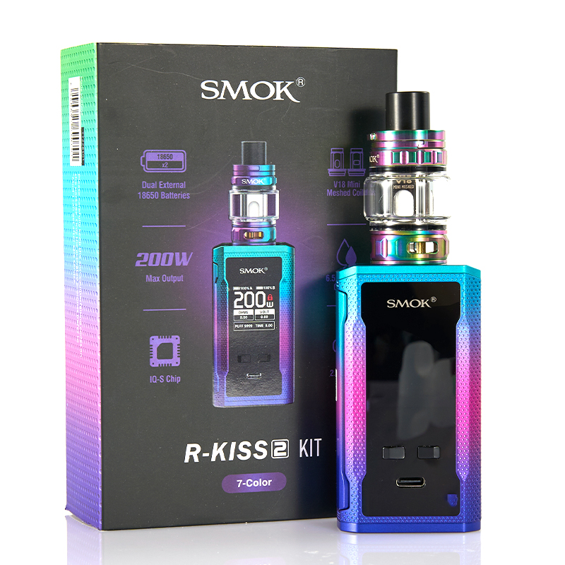 SMOK R-KISS 2 Kit 200W With TFV18 Mini Tank